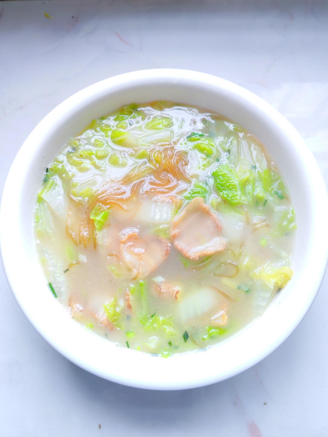 白菜粉丝羊肉汤