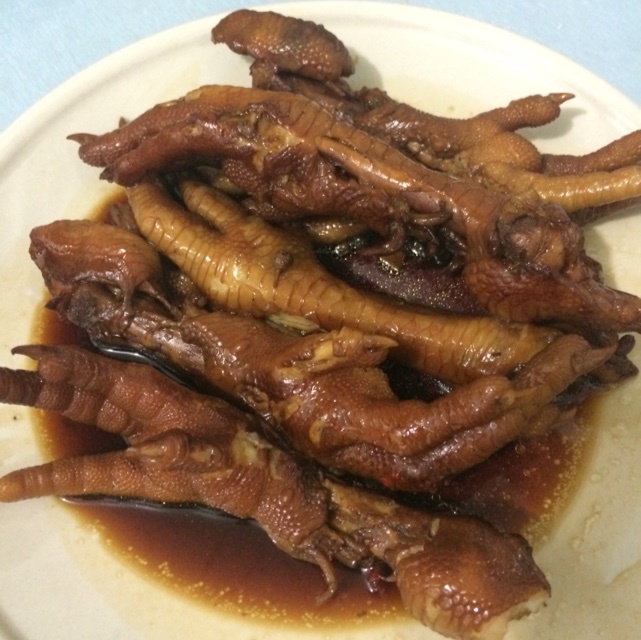 香辣卤鸡爪