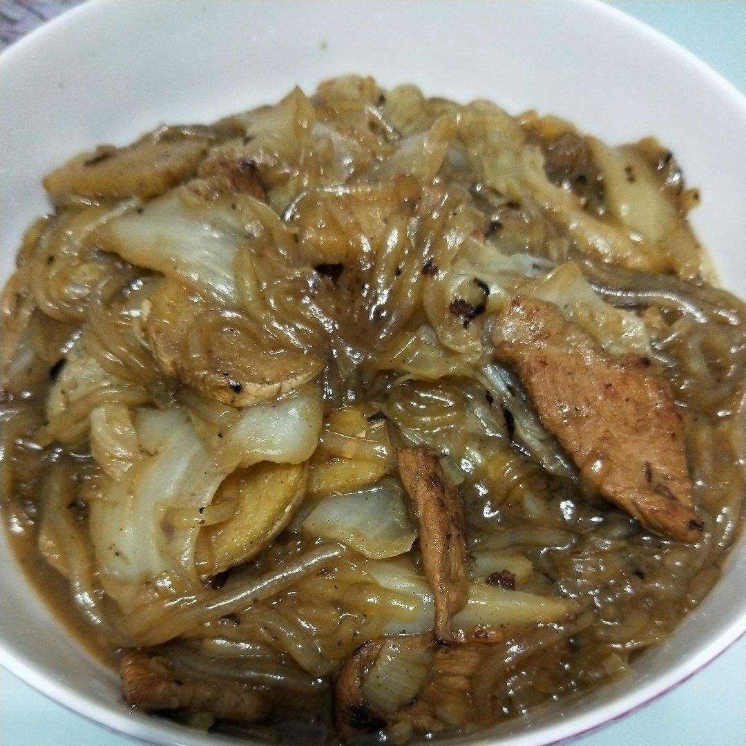 白菜炖粉条