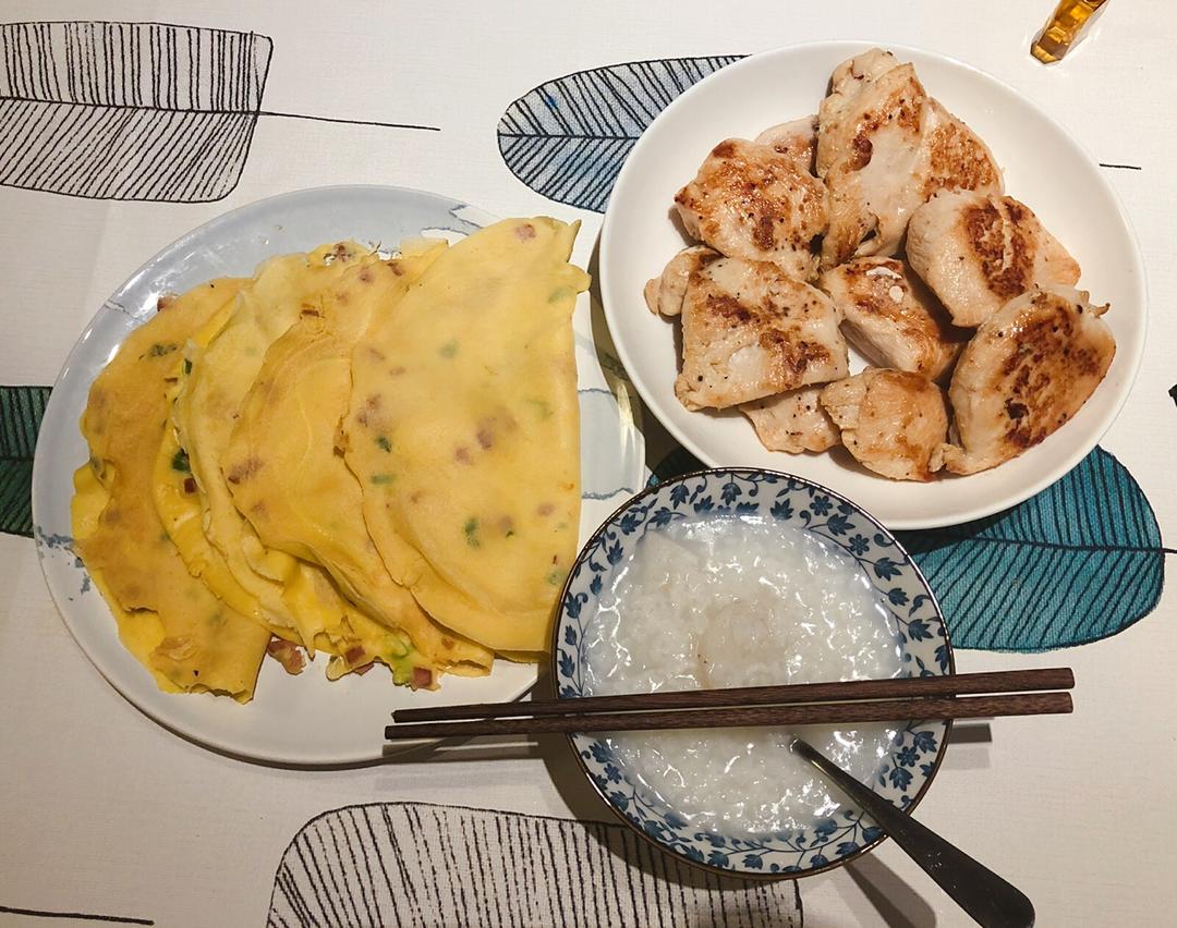 香葱鸡蛋饼