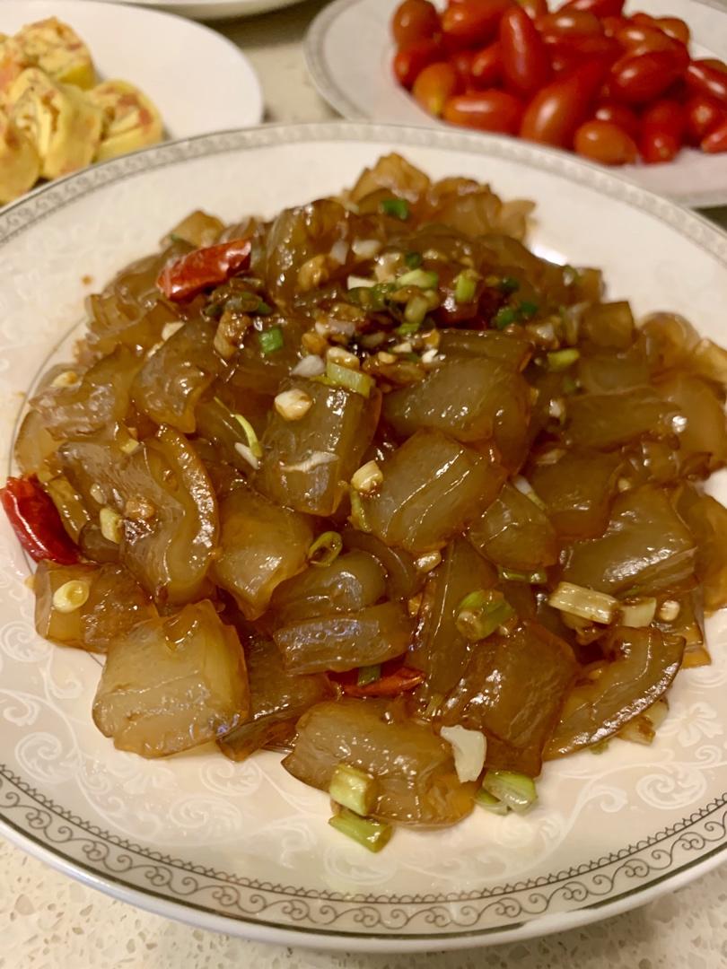炒凉粉