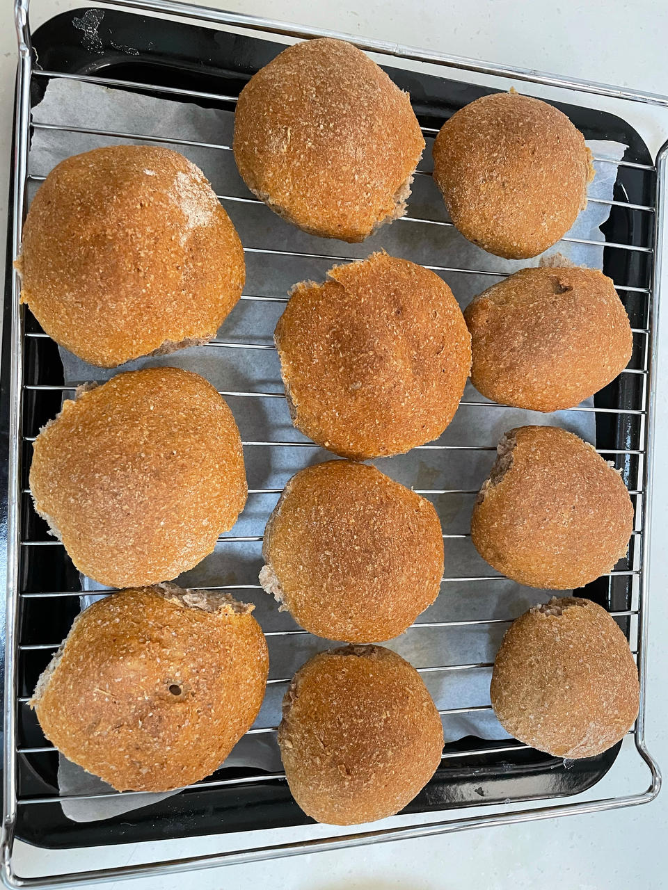 无糖无油-Q弹全麦脆皮魔芋粉波兰种面包