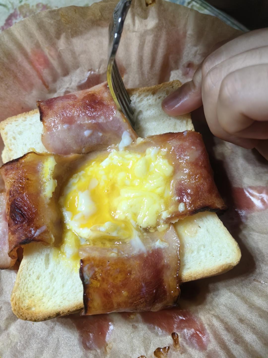 元气早餐「波洛尼肠吐司」🥪