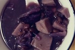 紫薯香芋红豆糖水