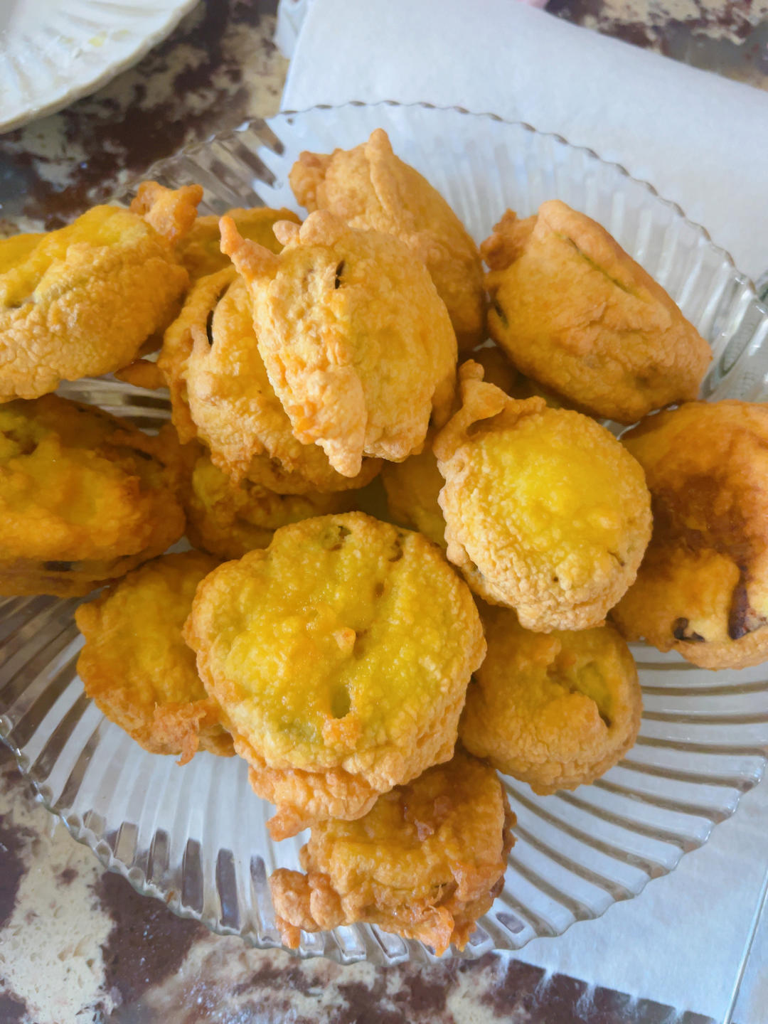 酥炸茄盒￨外酥里嫩