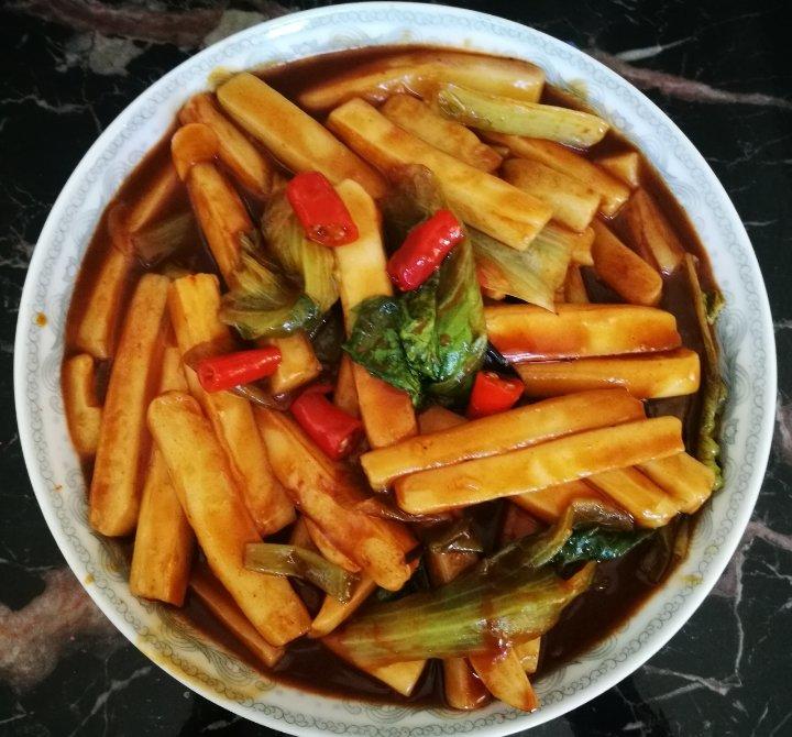 堂妈小厨——辣炒年糕