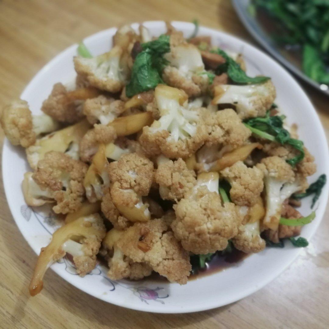 和饭店一个味道的干锅花菜