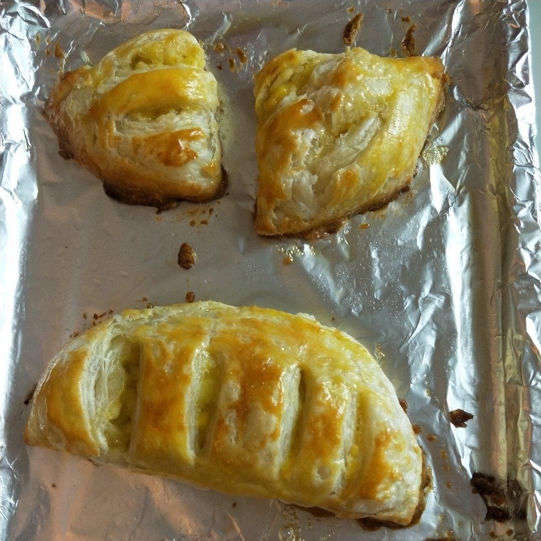 手抓饼苹果派