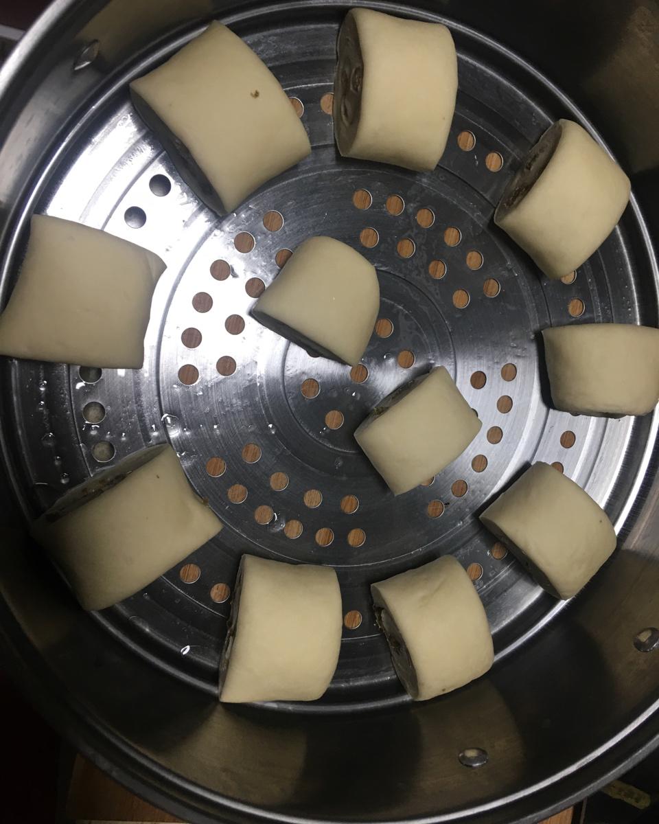 奶香红糖馒头