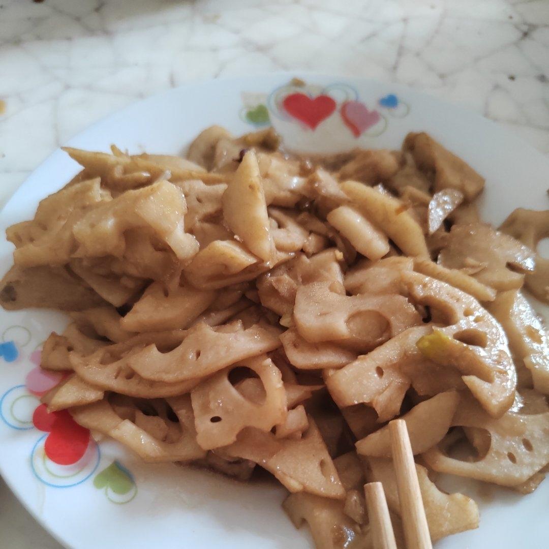 最简单味道惊艳的糖醋藕片