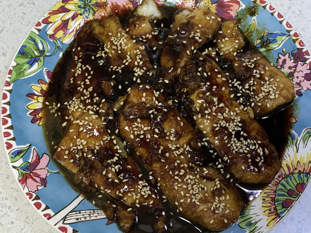 平民快手版蒲烧巴沙鱼（鳗鱼太贵吃吃这个吧）