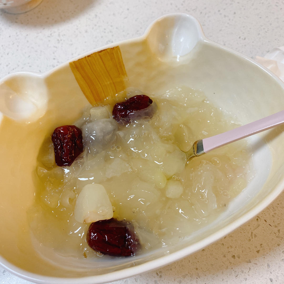 雪梨銀耳湯