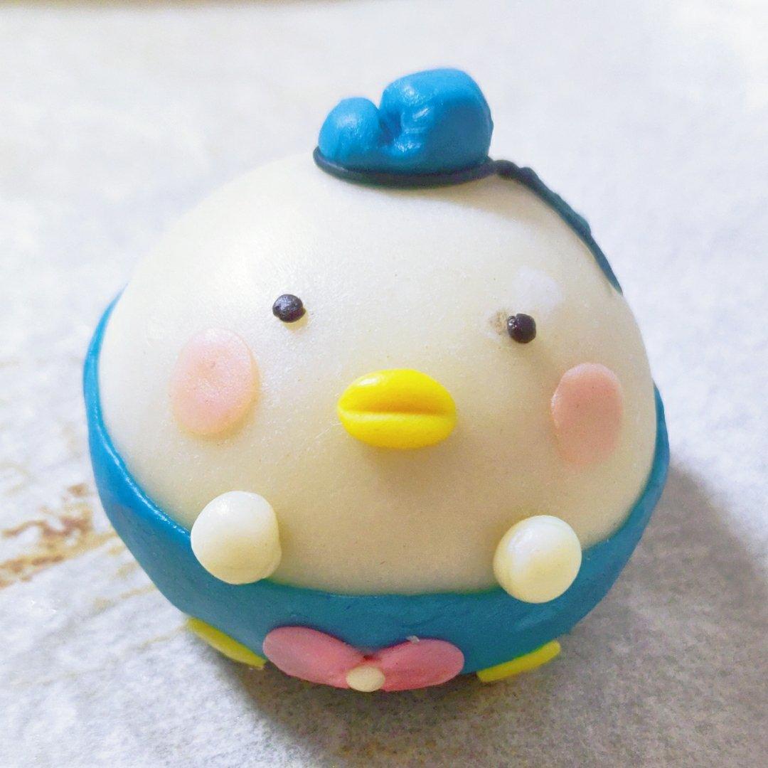 卡通蛋黄酥～手揉黄油版