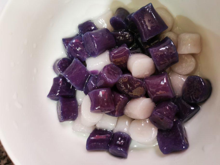 自制三色芋圆1⃣️（附上窍门详细比例）