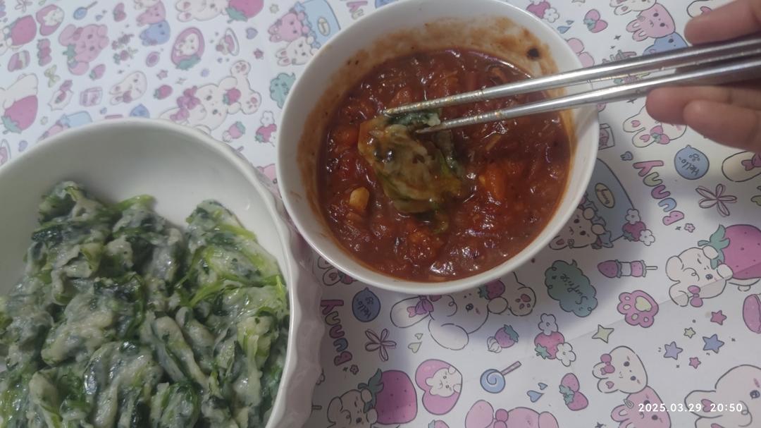 菠菜蘸片子(转)
