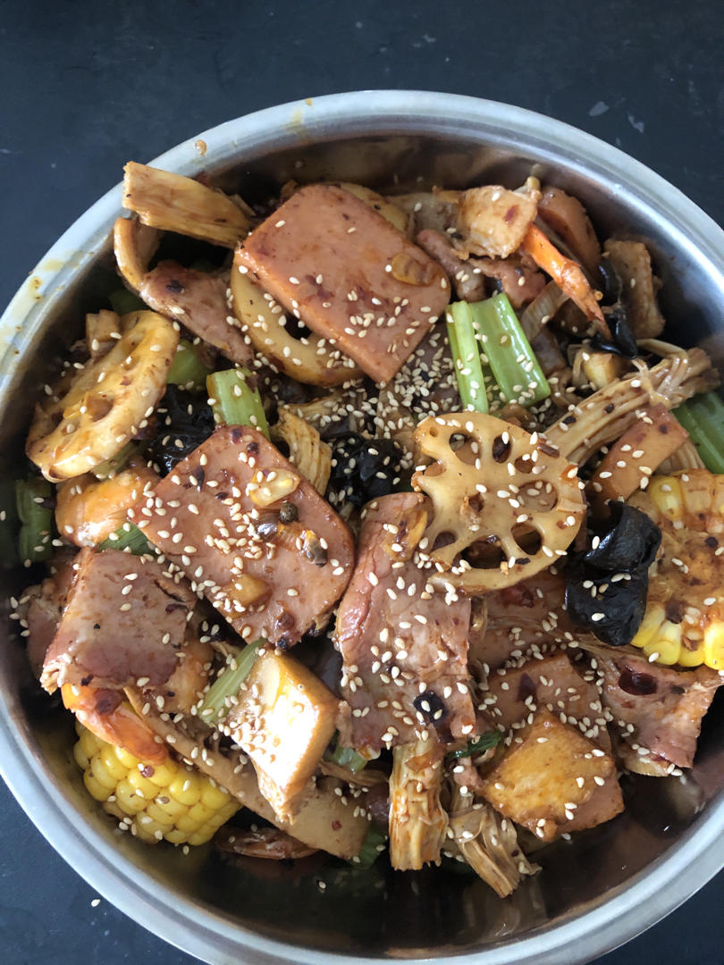 家庭聚会被赞爆的～麻辣香锅 今天这道菜太给撑场面了