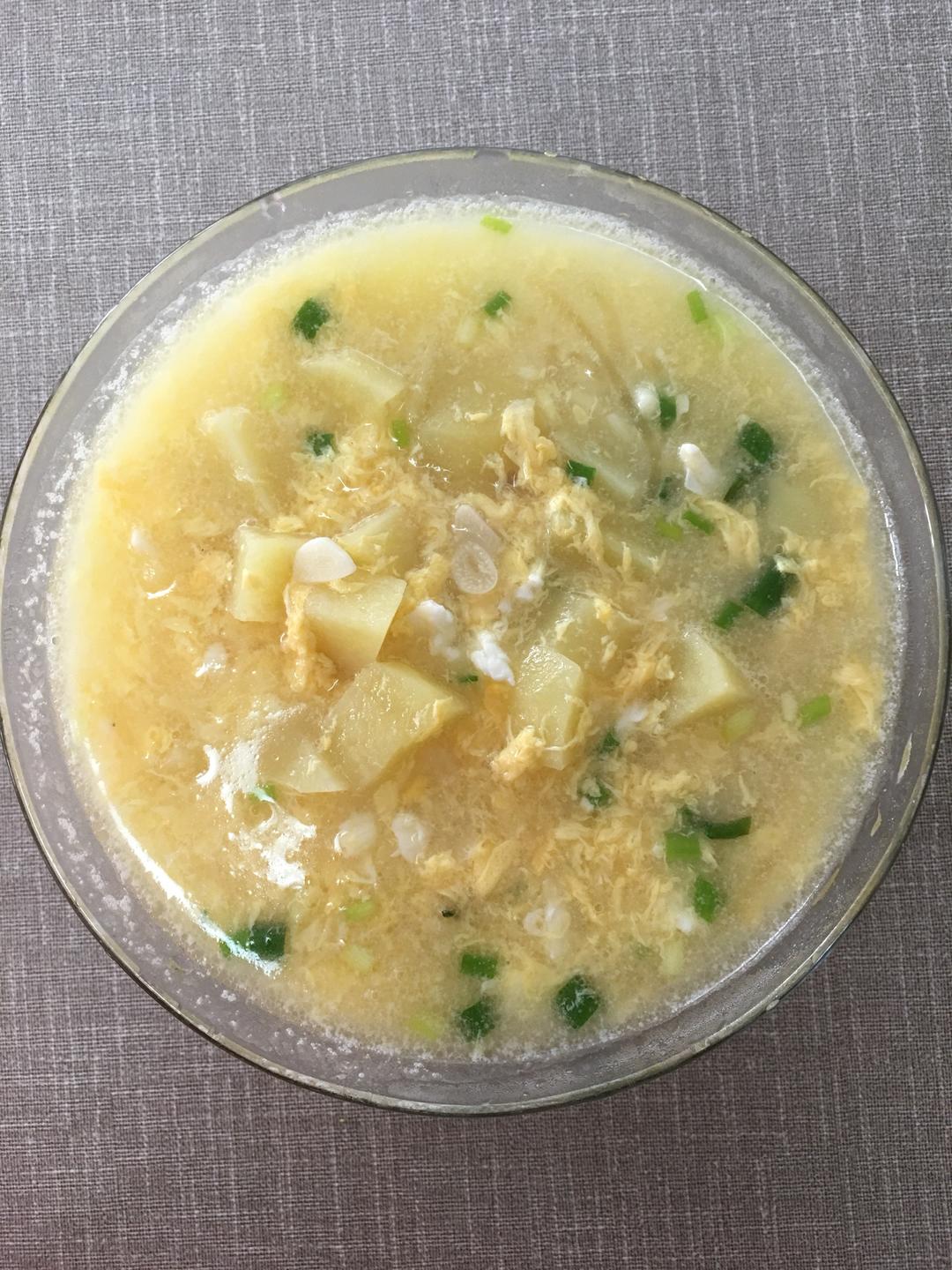土豆鸡蛋煮粉丝的做法