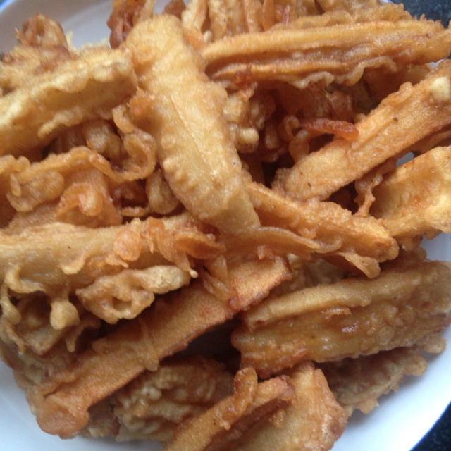 龙妈妈爱五月天做的酥香炸藕条