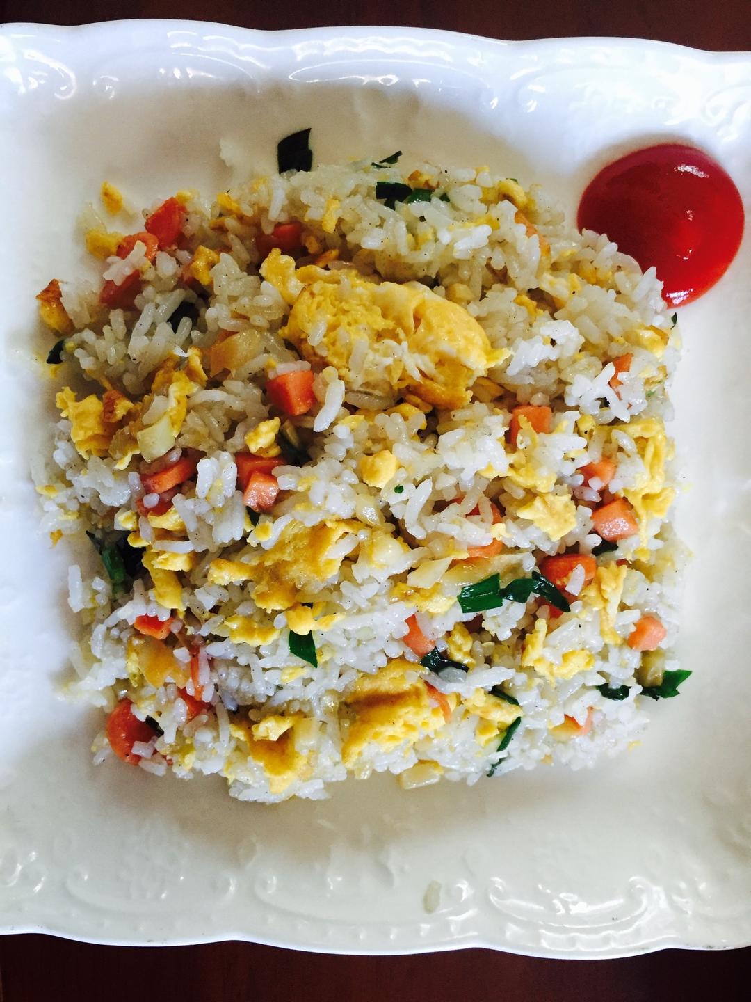 简单的蛋炒饭