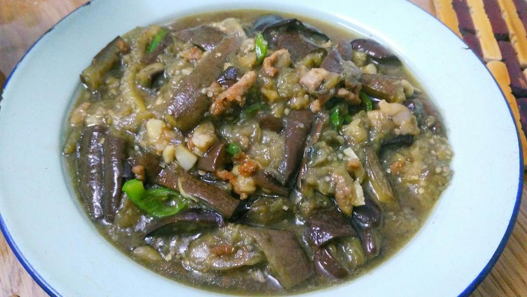 超下饭做法超简单的回锅茄子