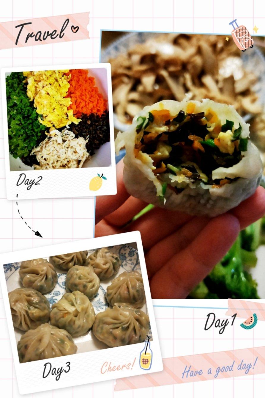 网红【水晶水煎包】一次就成功！