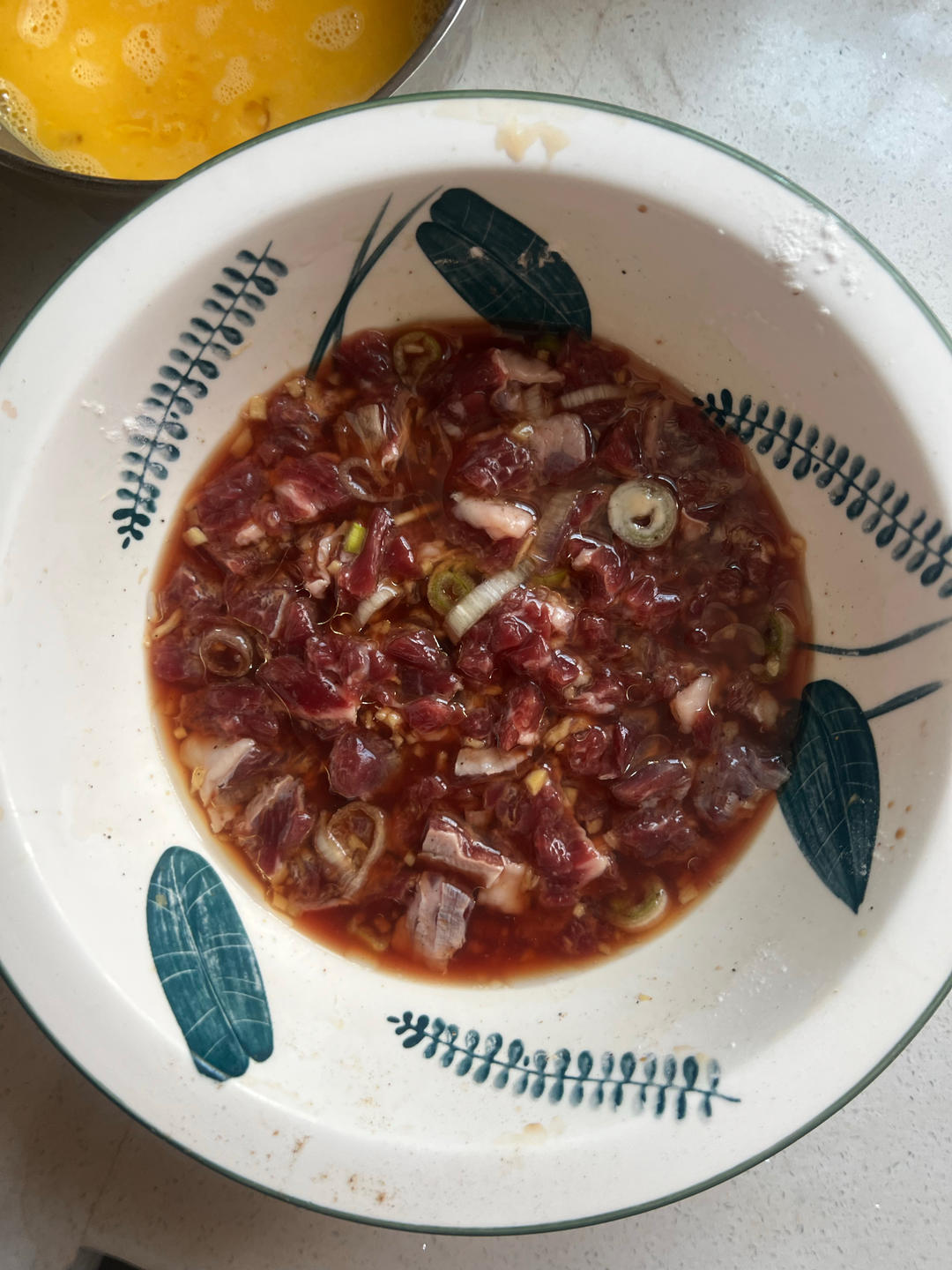滑蛋牛肉，牛肉滑嫩，鸡蛋松软