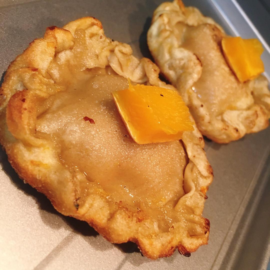 豆沙饼(饺子皮版)