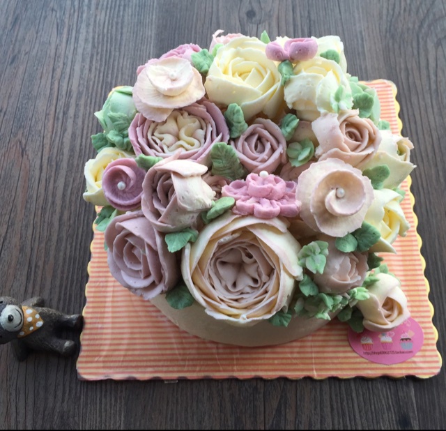 韩式裱花蛋糕