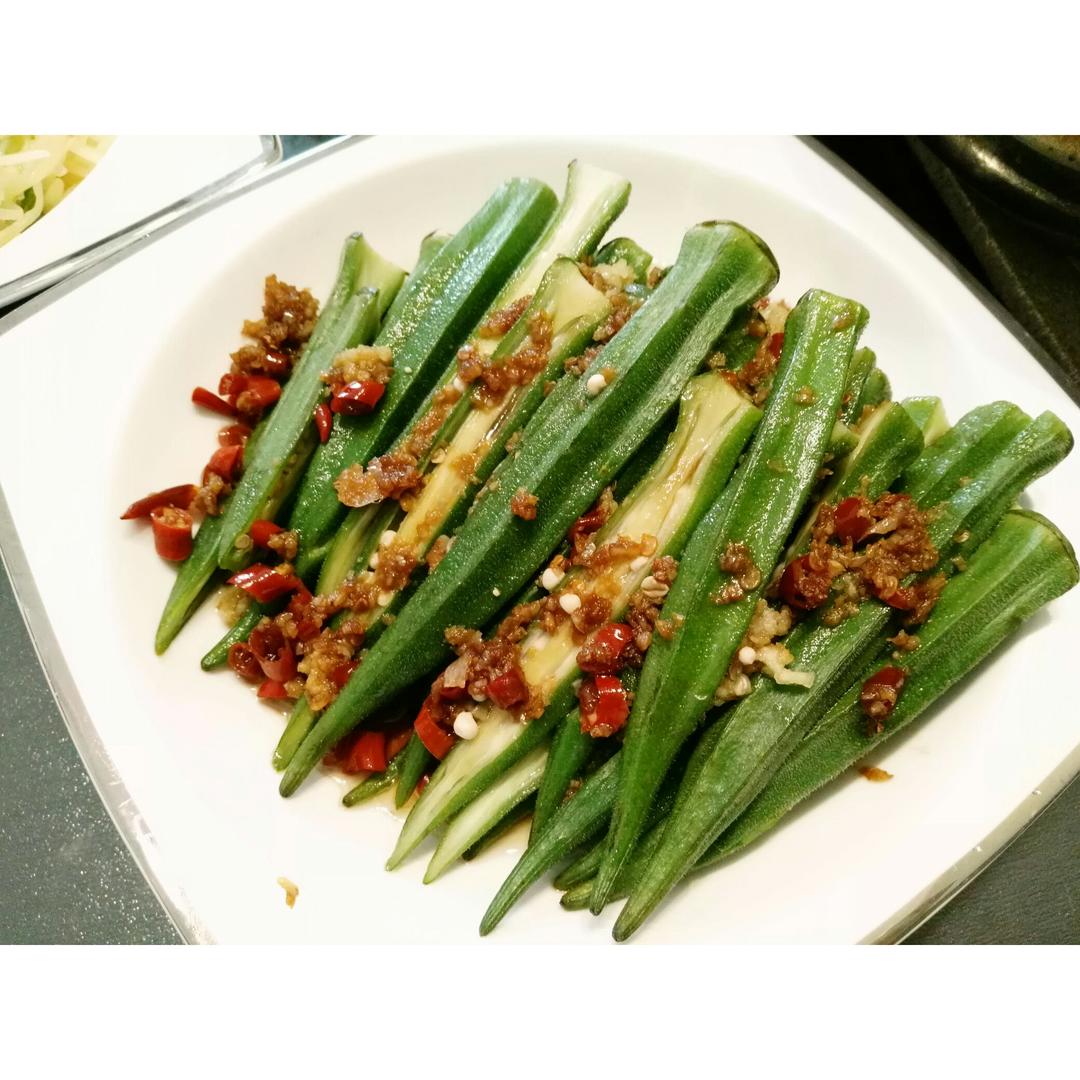 蒜蓉秋葵
