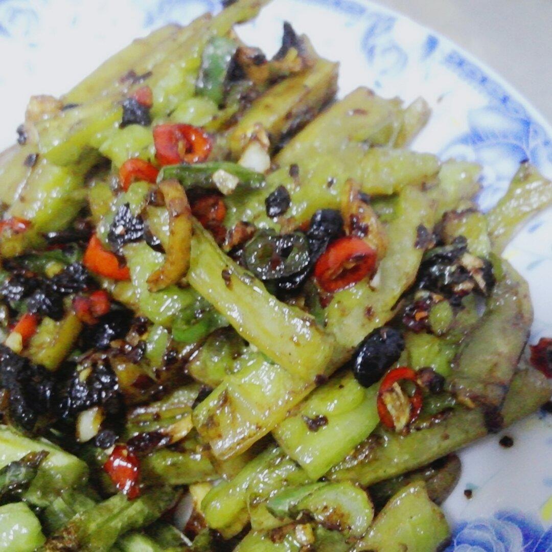 干煸苦瓜