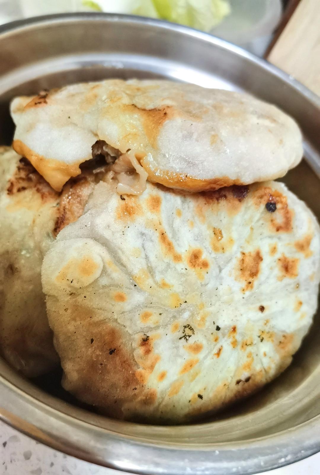 牛肉虾仁香菇白菜馅饼(视频版)