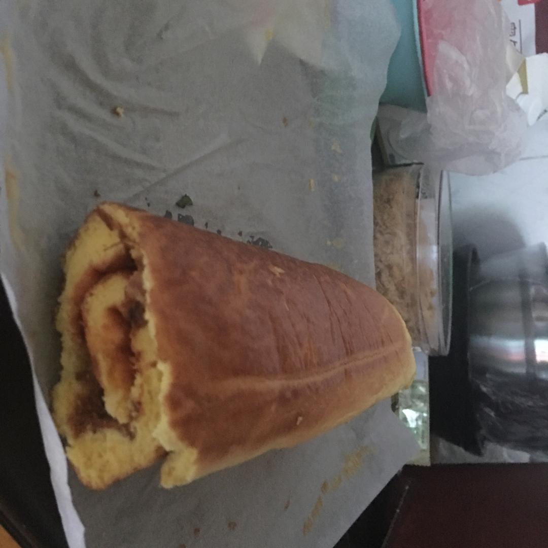 香葱肉松肥蛋糕卷～