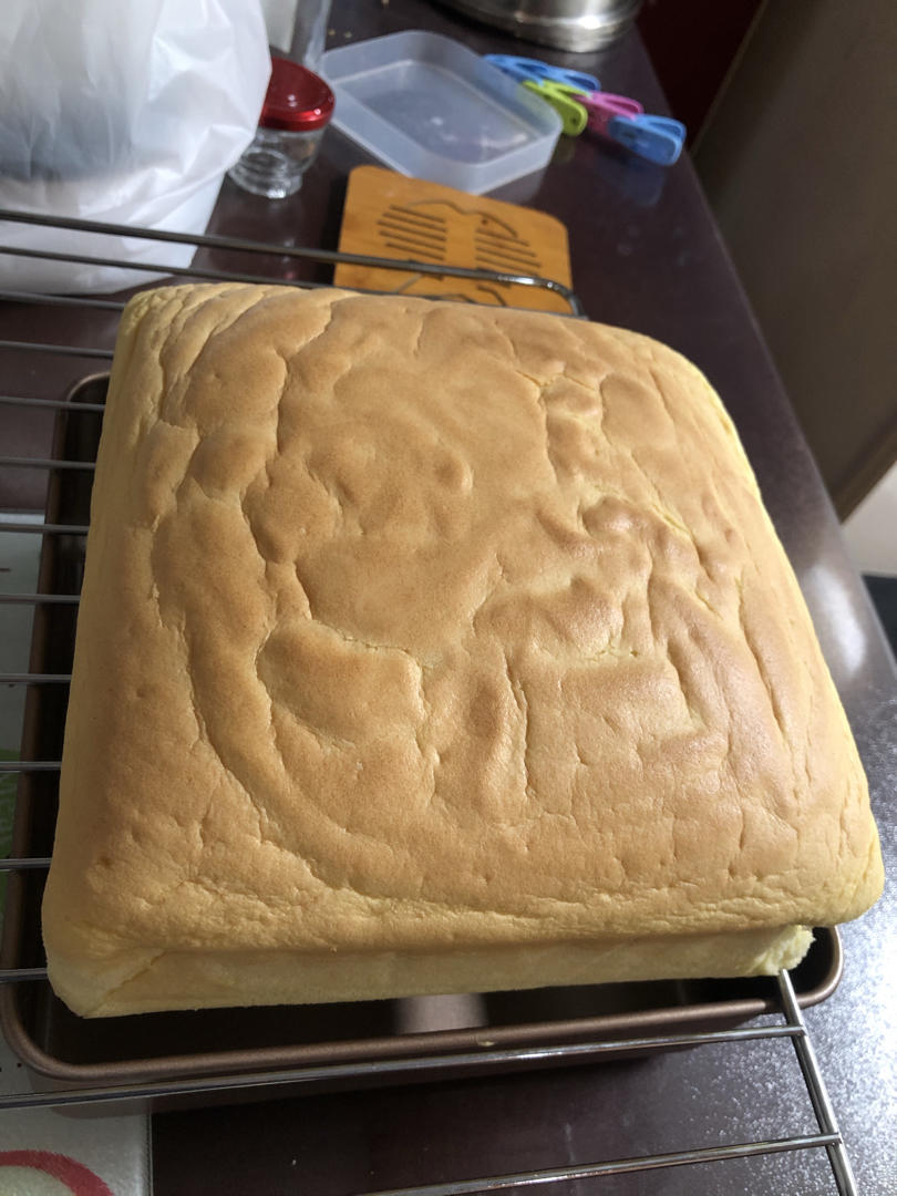 古早蛋糕·烫面水浴法·附8、9 、11寸配方