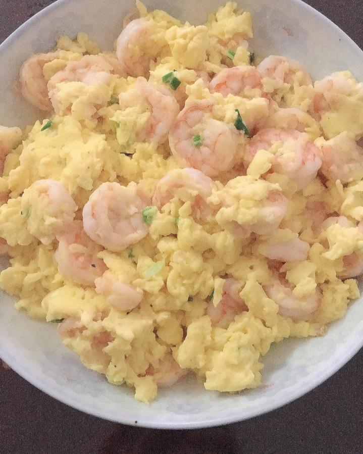 虾仁滑炒鸡蛋