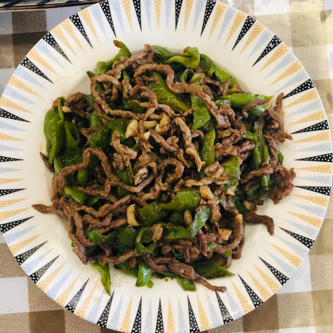 青椒牛肉