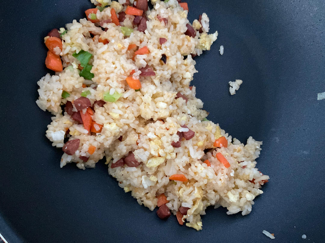 超级香的扬州炒饭/火腿鸡蛋什锦炒饭