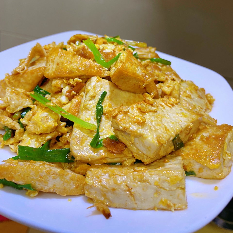 煎豆腐（简单、下饭家常菜）的做法