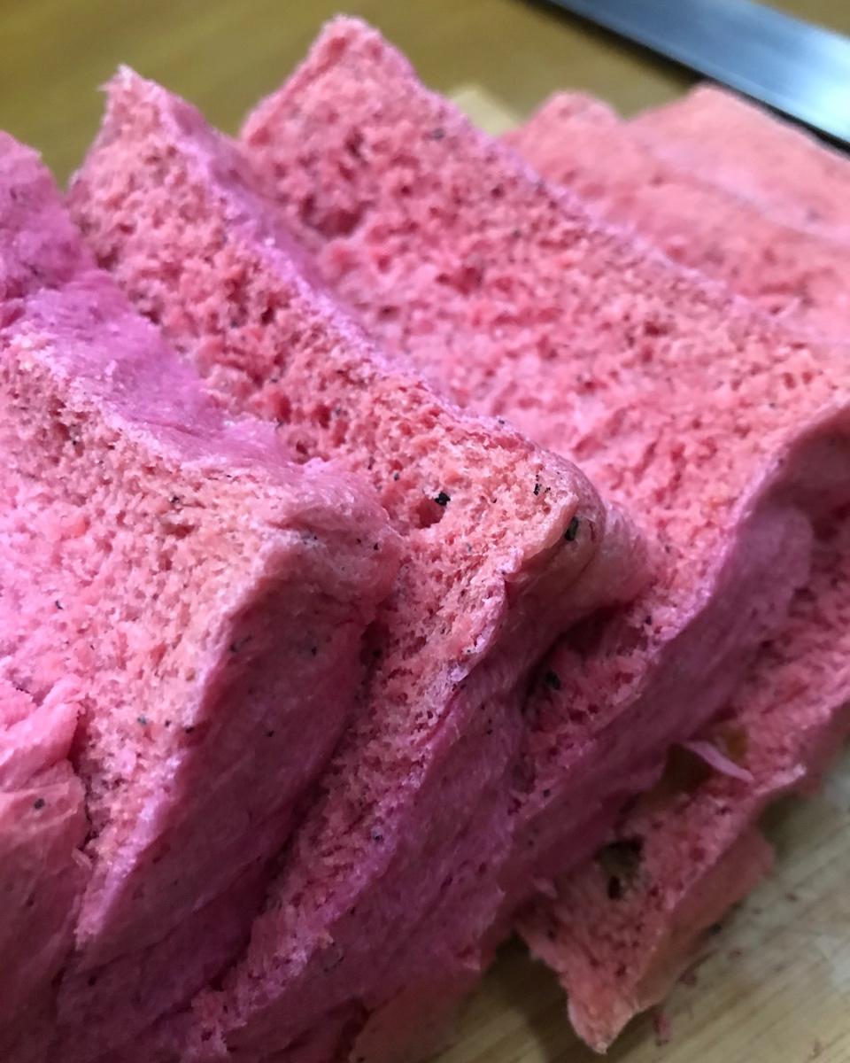 超级柔软的波兰种火龙果吐司