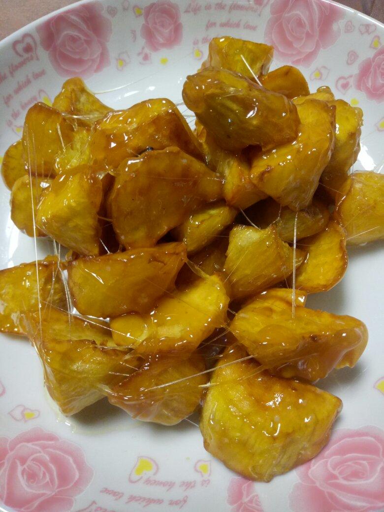 柠璃vva做的拔丝地瓜