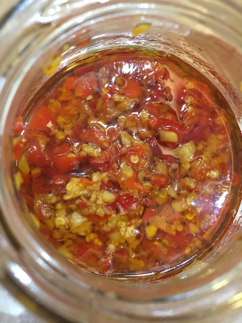 薇呐个薇做的辣椒酱