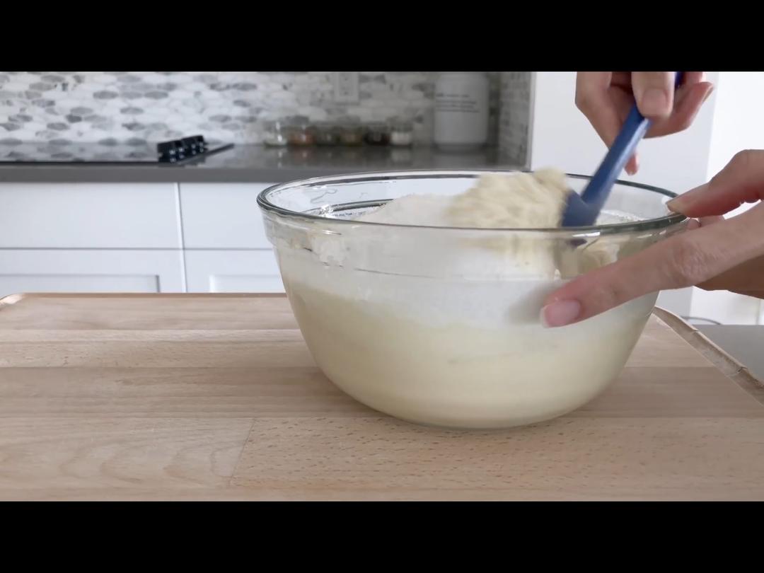 纯奶手撕吐司的做法 步骤1