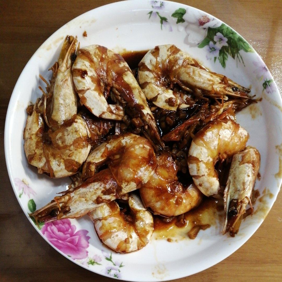 家庭版油焖大虾