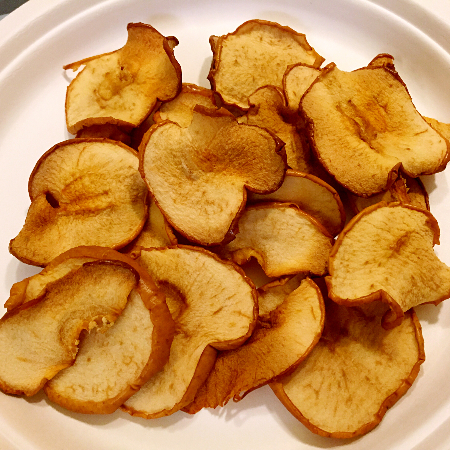 厨娘丹做的微波自制苹果干