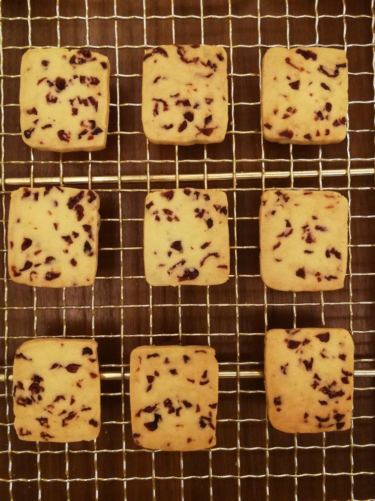 低糖少油版蔓越莓饼干