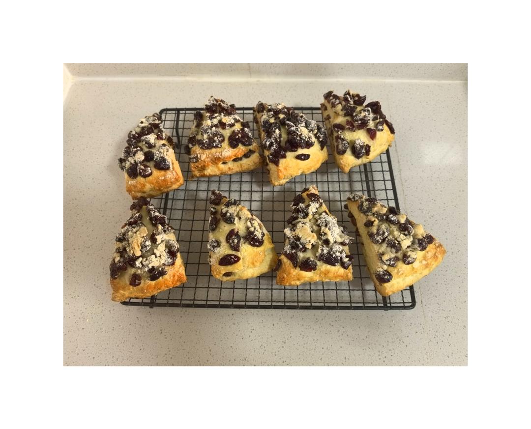 复刻星巴克红豆司康