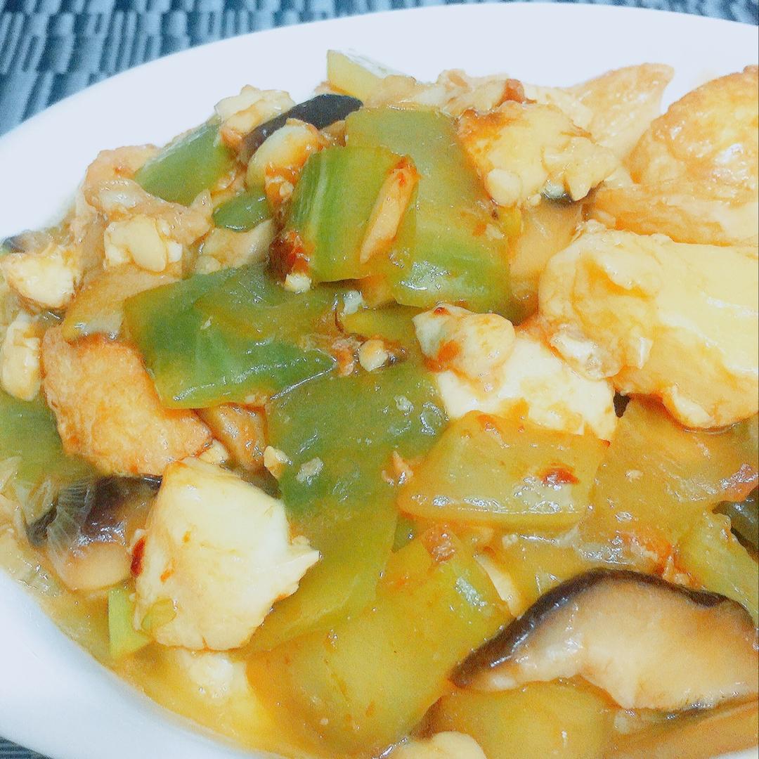 春三鲜（香菇春笋玉子豆腐）