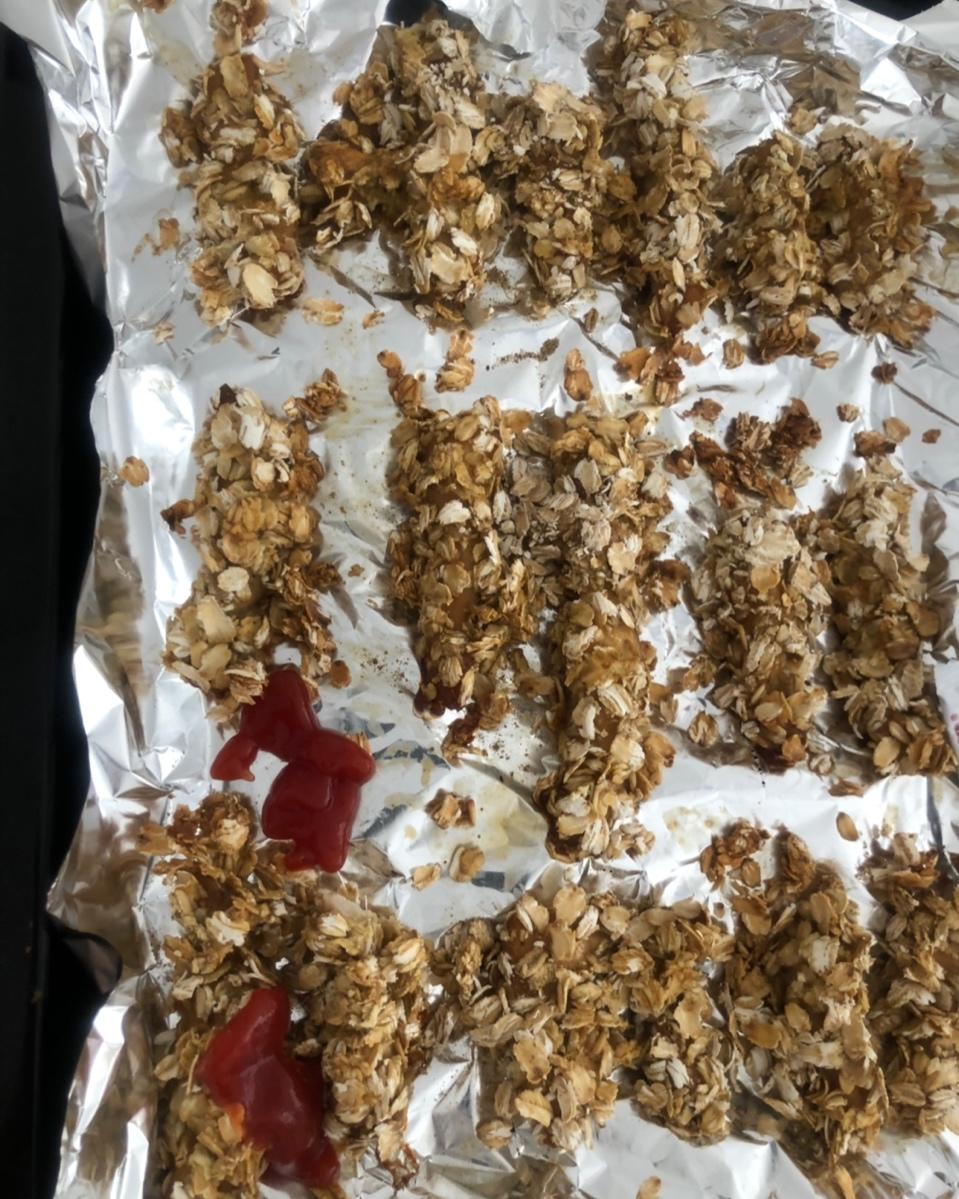 无油燕麦烤鸡胸