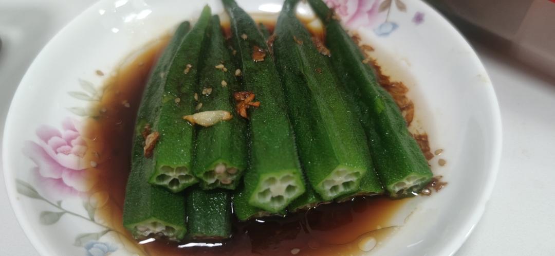 日式凉拌秋葵