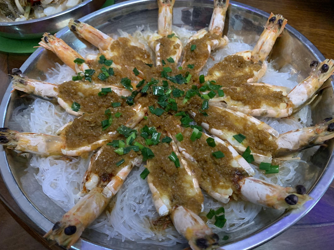 蒜蓉粉丝蒸虾
