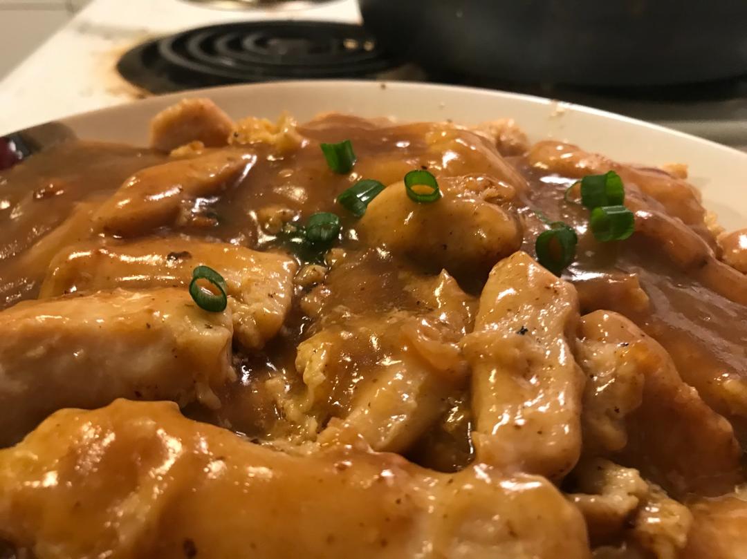 鸡肉版糖醋里脊